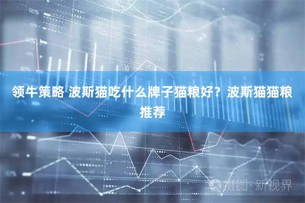 领牛策略 波斯猫吃什么牌子猫粮好？波斯猫猫粮推荐