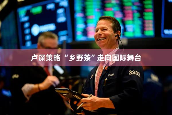 卢深策略 “乡野茶”走向国际舞台